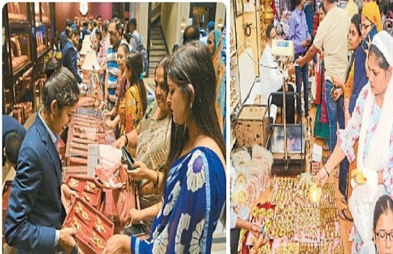 Every sector is buzzing on Dhanteras, shopping till night Raipur