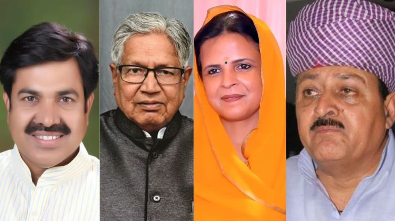 Rajasthan Election 2023 : Ban on entry of 22 rebels in BJP