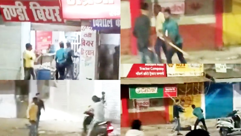 Kanpur में दबंगों ने बियर शॉप कर्मचारी को जमकर पीटा,वीडियो हुआ वायरल