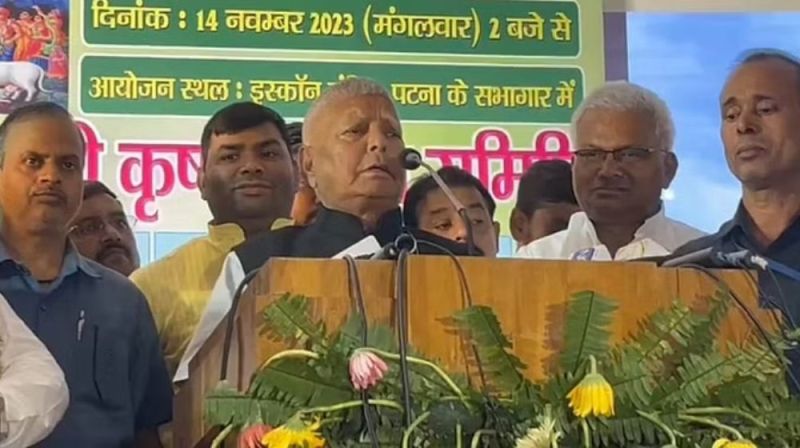 Lalu Yadav said If not mine would your wife made cm