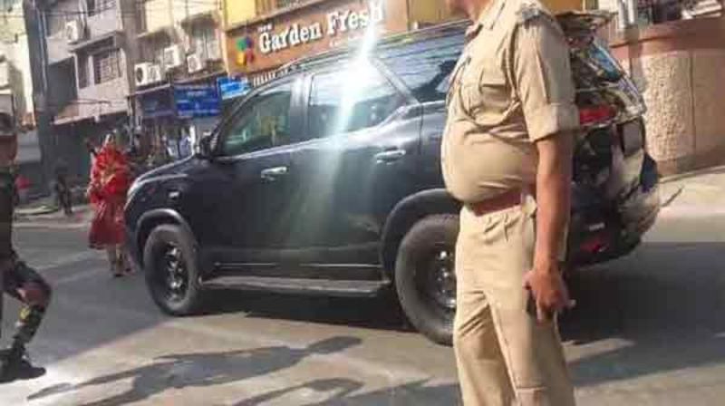 PM Modi Security lapse of in ranchi woman came in front of convey