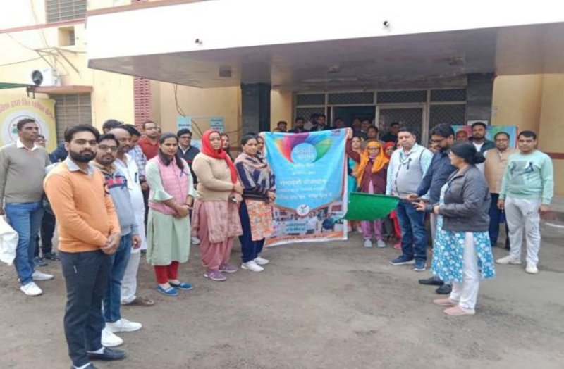 वोट मैराथन रैली निकाली, मतदाताओं को किया जागरूक