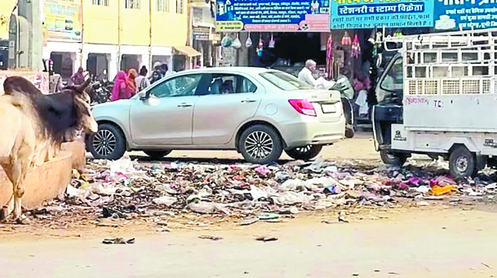 दूनी में लगने लगे कचरे व गंदगी के ढेर, 37 वें दिन भी जारी रहा सफाईकर्मियों का कार्य बहिष्कार