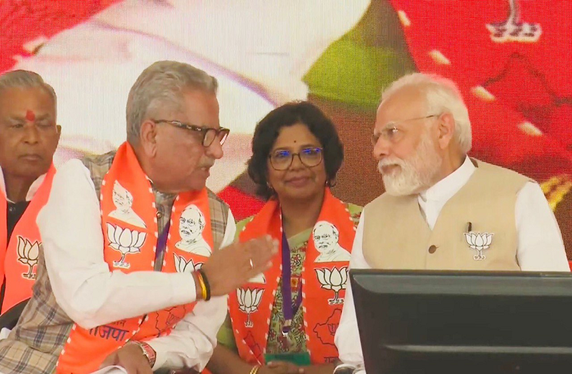 प्रधानमंत्री नरेन्द्र मोदी ने अपने नजदीकी ओम प्रकाश माथुर की जमकर प्रशंसा की