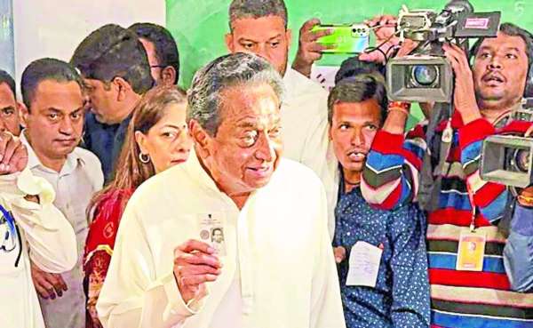 85.85 percent voting