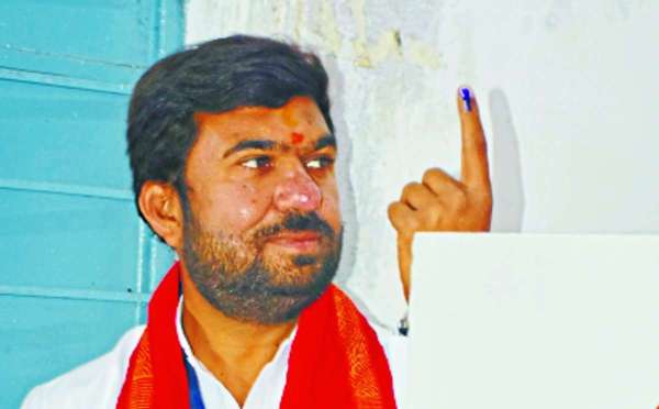 85.85 percent voting