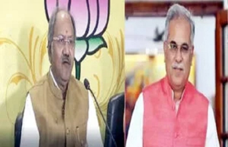 Brijmohan Agrawal sent defamation notice to CM Baghel Or Shukla