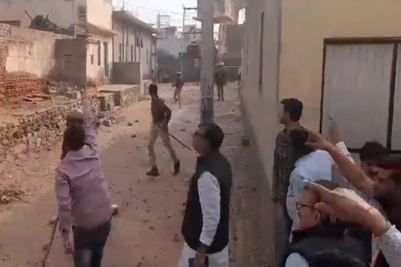 Rajasthan Election 2023 Two groups clashed in Fatehpur Sikar