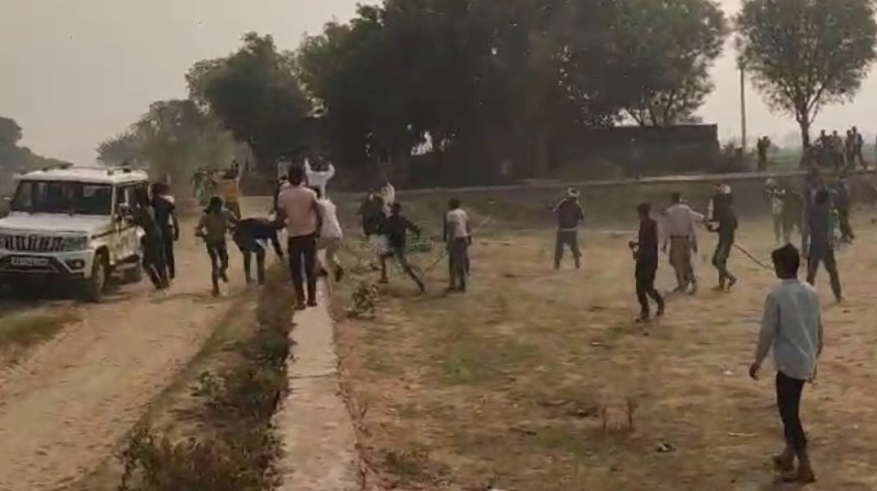 Bari Election 2023 in dholpur two groups clash