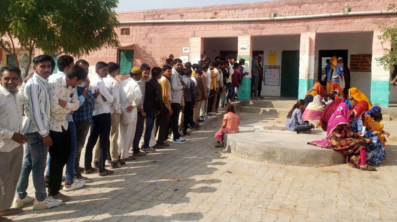 assembly election 2023 : दोपहर 1 बजे तक... क्या पोकरण प्रदेश में फिर बनाएगा मतदान का नया रिकार्ड