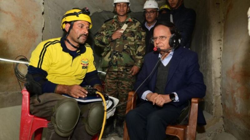 PM Modi Principal Secretary p k mishra reached Silkyara Tunnel