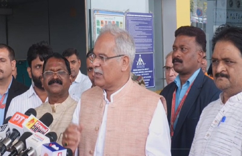 CM Baghel said on reservation bill -CG Governor should take cognizance