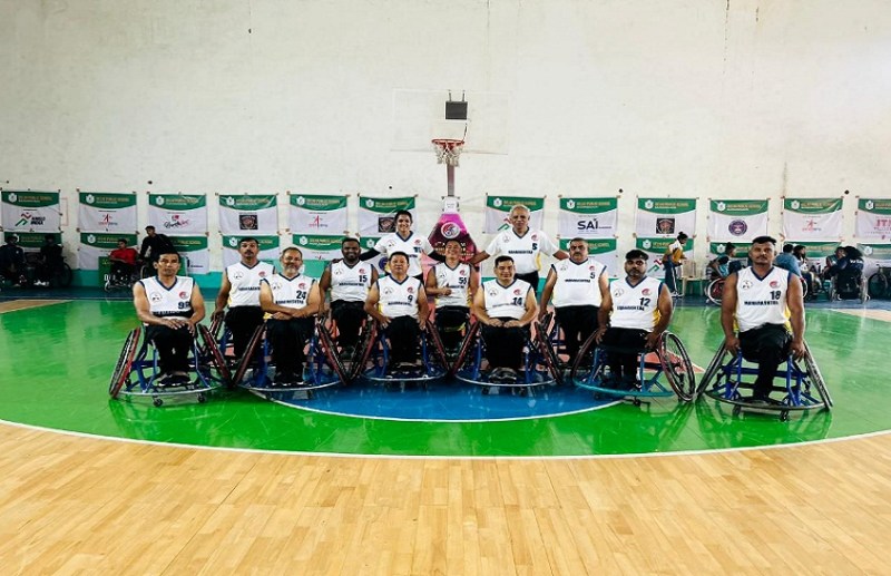 National wheelchair basketball competition for disabled continues