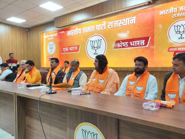 Counting agent meeting at BJP headquarters