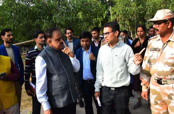 Chief Electoral Officer Praveen Gupta reviewed the arrangements