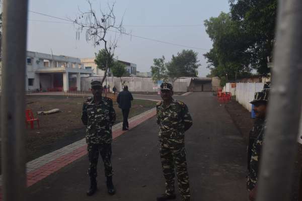 मतगणना स्थल तैयारी 