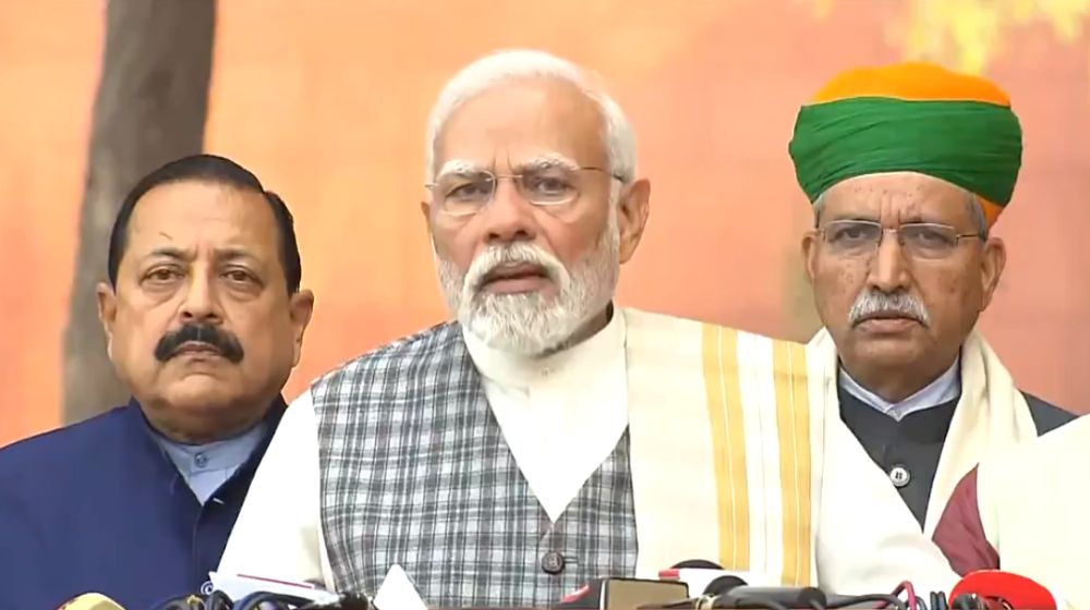 Before the start of Winter Session PM Modi said do not vent out the anger of defeat in Parliament