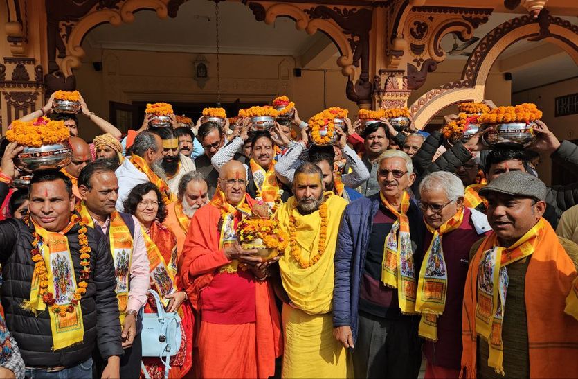 अयोध्या में प्राण प्रतिष्ठा 22 जनवरी को, भीलवाड़ा से संत व शहीद परिवार के सदस्य लेंगे हिस्सा