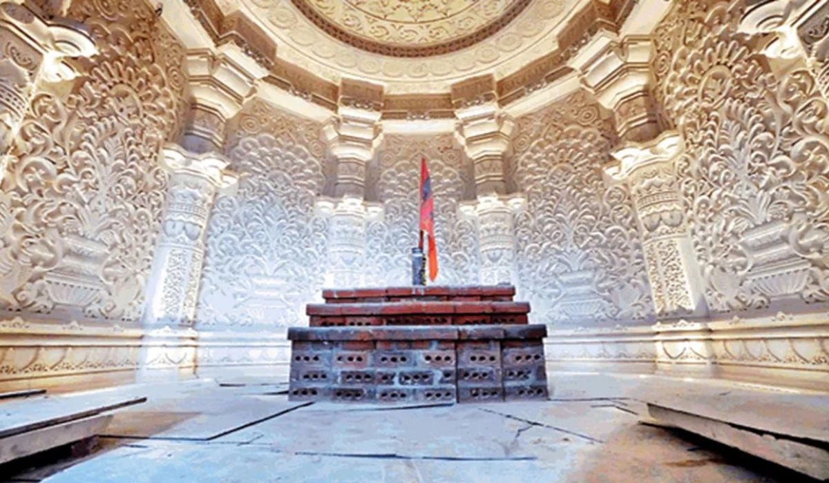 जगतगुरु परमहंस आचार्य का दावा;राम मंदिर में जलेगा विश्व का सबसे बड़ा दीपक, 7.50
करोड़ की लागत से हो रहा तैयार