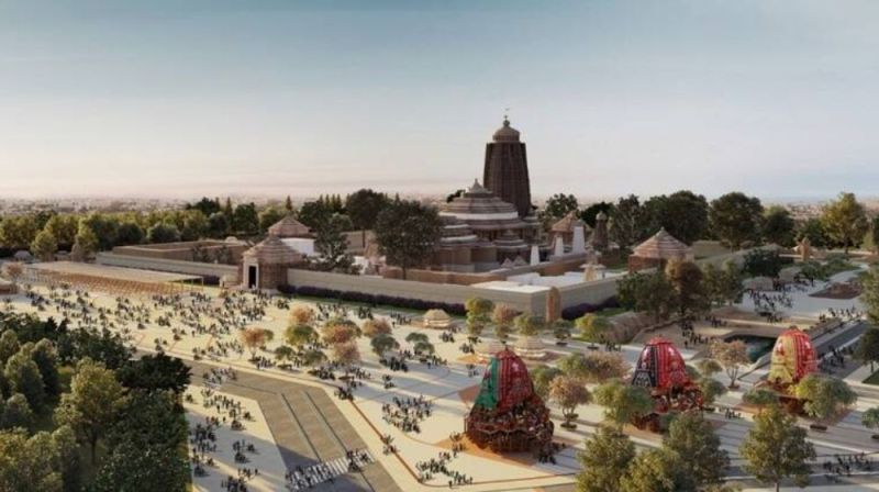Inauguration of Jagannath Temple Corridor between 15th to 17th January