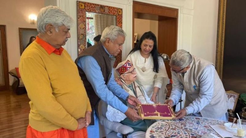 lalkrishna Advani got ramlala mandir inauguration invitation