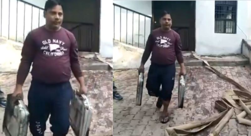 Fire broke out in warehouse of election office found kept 800 EVMs