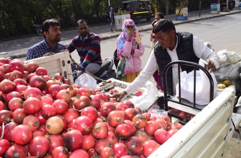 100 रुपए के चार किलो अनार, रोज बिक रहे 7 टन