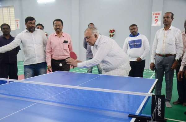 केएसआरटीसी अपग्रेडेड प्रिंटिंग प्रेस और नए खेल कॉम्पलेक्स का उद्घाटन