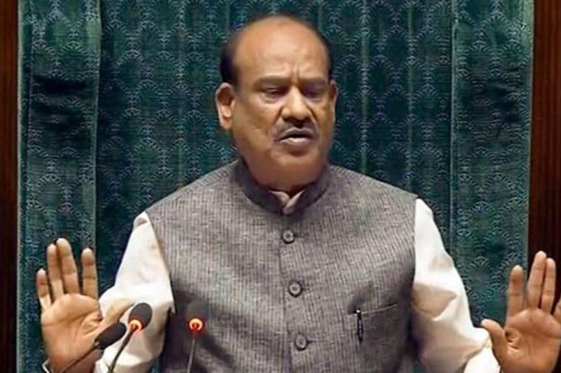 om birla on opposition mps suspension