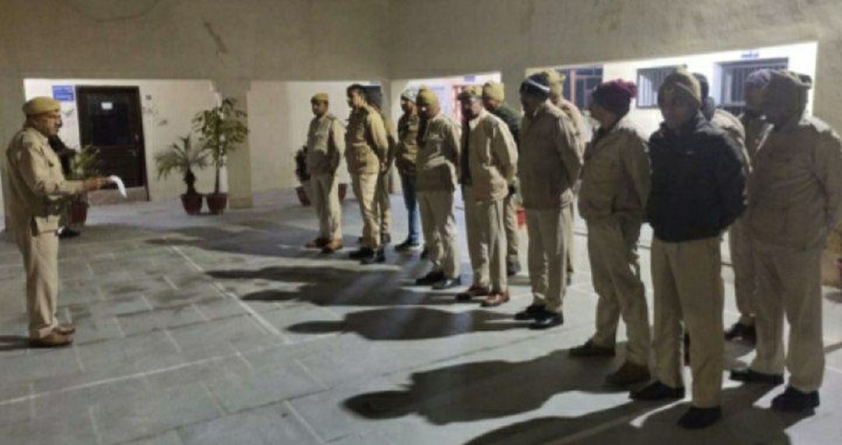 पुलिस की 297 स्थानों पर दबिश, 112 आरोपियों को किया गया गिरफ्तार