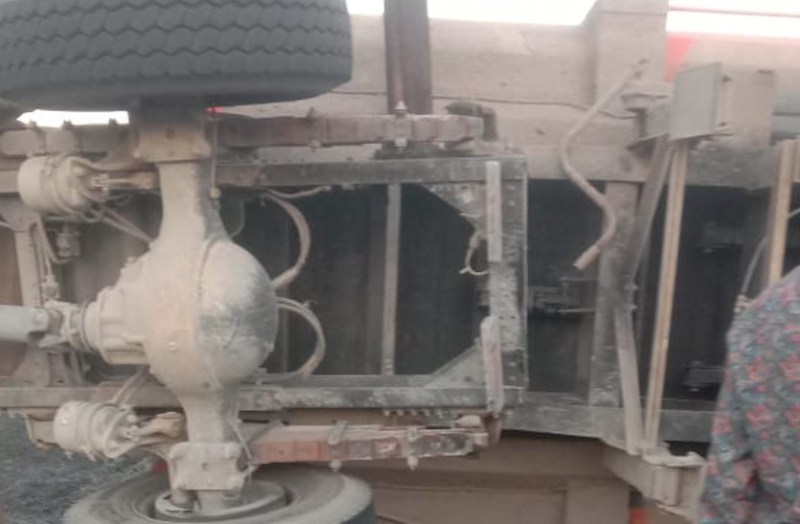 father and daughter died in road accident in sirohi