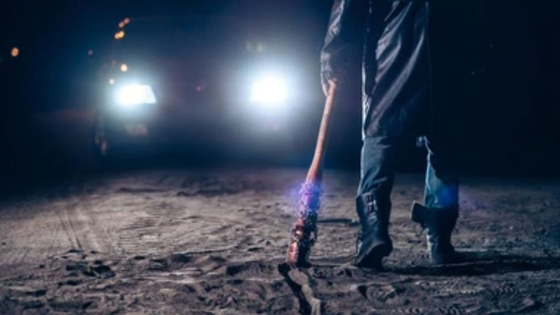 goons took away gram pradhan at gunpoint and beat him severely