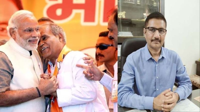 DM ghaziabad lined up BJP leaders wrote letter and returned tea money