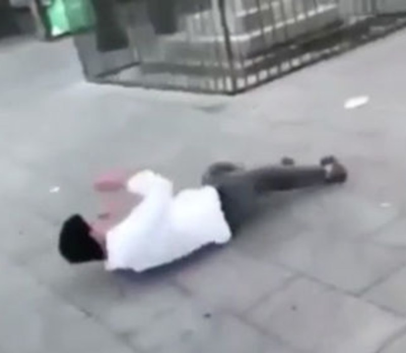 man_tries_to_kick_a_pigeon_but_falls_down.jpg