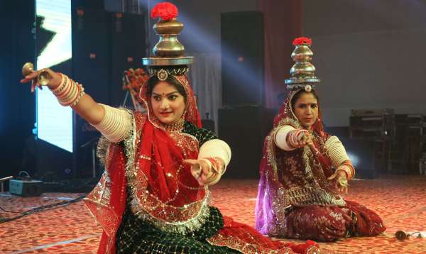 Thirteen clap dance mesmerized the audience at the Sharad Mahotsav fair...see photos