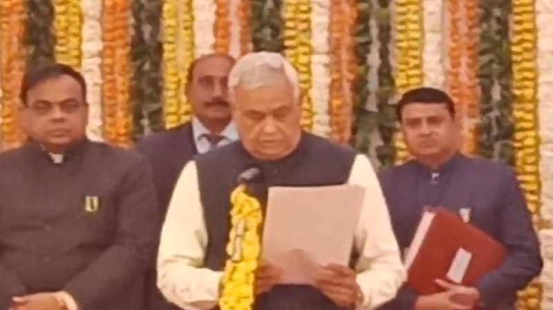 राजस्थान में मंत्रिमंडल का गठन, सबसे पहले किरोड़ी लाल मीणा ने ली मंत्री पद की शपथ