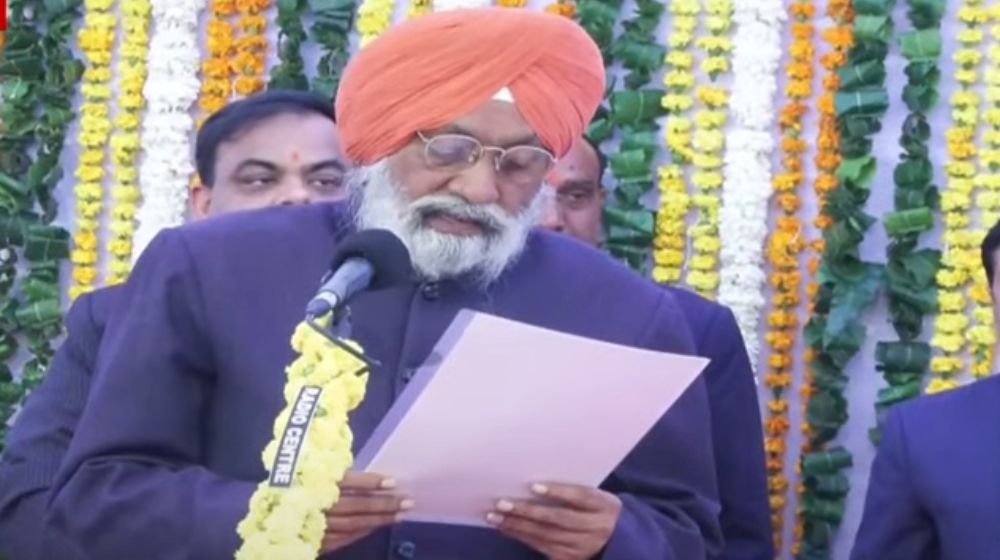 bjp candidate SURENDER PAL SINGH TT taken oath in rajasthan cabinet expansion