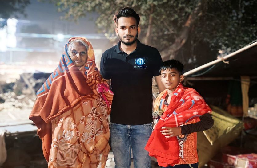 Ramzan Shaikh और Hopemirror Foundation टीम दे रही जरूरतमंदों को सहारा