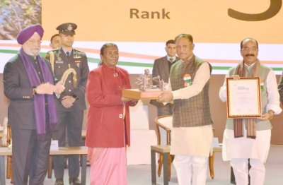 छत्तीसगढ़ देश का तीसरा सबसे स्वच्छ राज्य