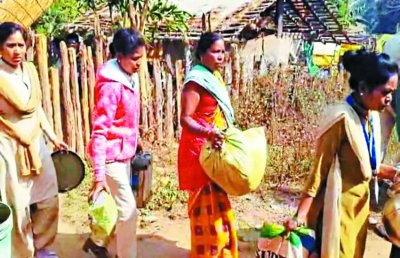 टंगरान में अवैध रूप से बसाए गए गांव को वन विभाग ने किया अतिक्रमणमुक्त