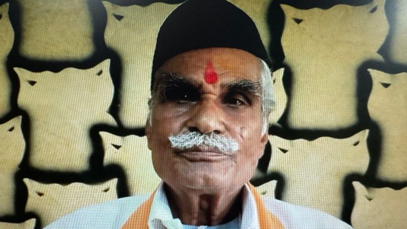 Used to sing in jail..the temple will be made grand...song