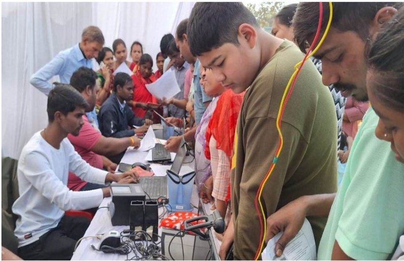 कोरबा में 14 हजार से अधिक हितग्राहियों का बना आयुष्मान कार्ड