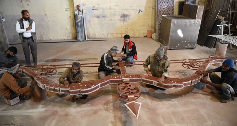 Video... रामलला की प्रतिष्ठा के साथ उदयपुर में झील किनारे स्थापित होगा 400 किलो का धनुष