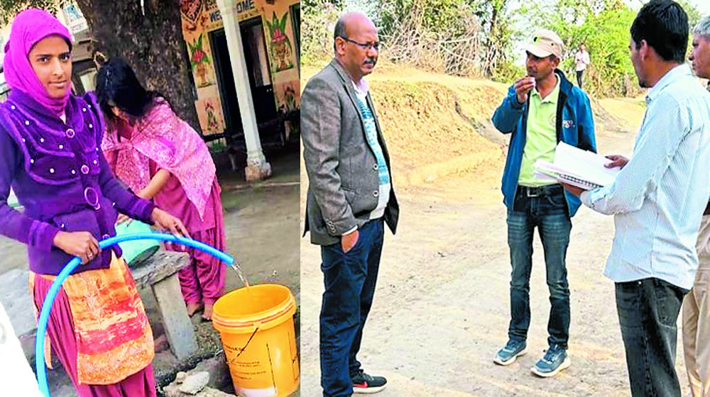 पांच वर्षों से नहीं पहुंच रहा था पानी, मंत्री के आदेश पर दौड़ा विभाग