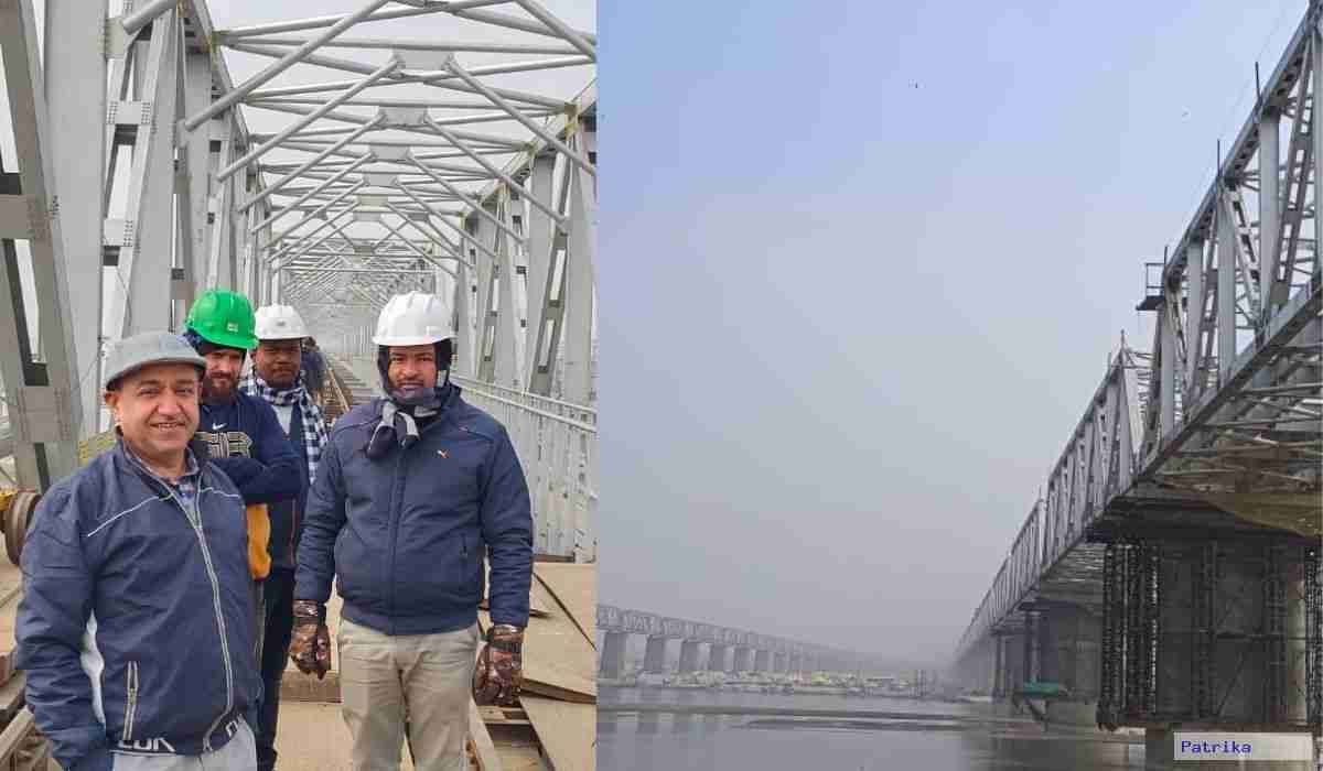 गंगा नदी पर बन रहा रेलवे ब्रिज जल्द होगा चालू, इन शहरों को जाने वाली ट्रेनों को
मिलेगा फायदा