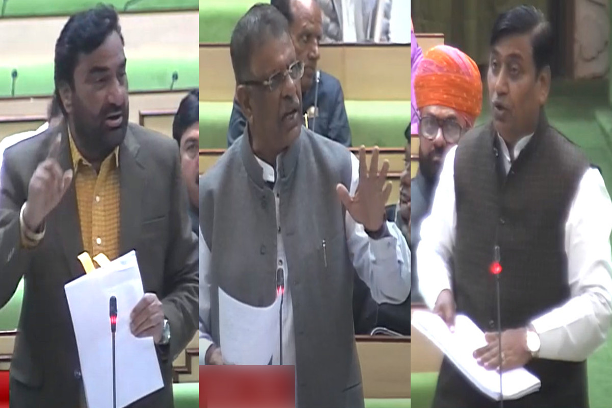 Rajasthan Vidhansabha LIVE Updates Paper Leak Congress confronts BJP
