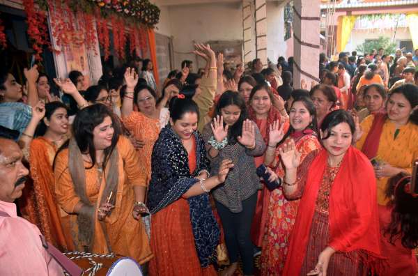   श्री राम मॅदिर मे प्राण प्रतिष्ठा 