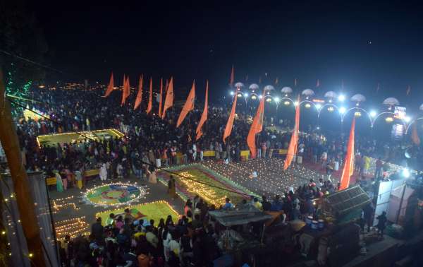 प्राण प्रतिष्ठा पर झूमे श्रद्वालू  