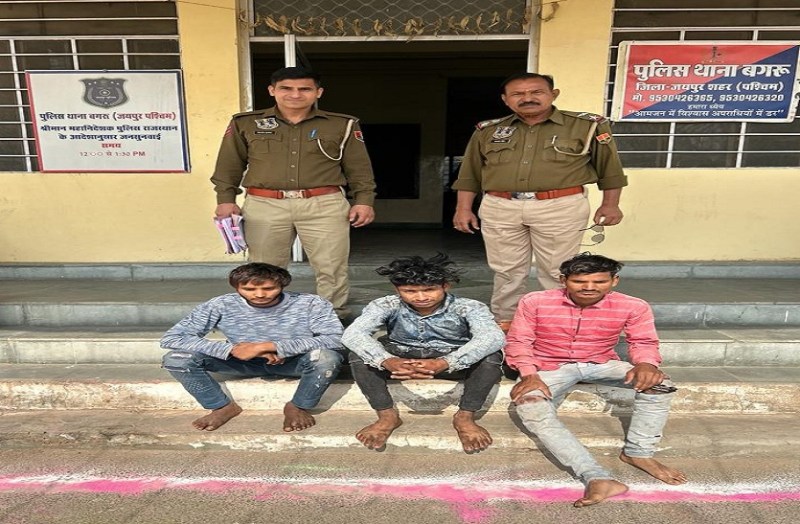 धक्का देकर छीन ले गए थे मोबाइल, पुलिस ने दबोचे आरोपी