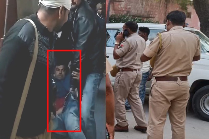 Police and rewarded criminals clashed in Dholpur forest in Rajasthan